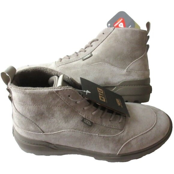 Vans Men\'s Colfax Mte-1 Coastal Cobblestone Suede Lined Boots Size 8.5 NIB